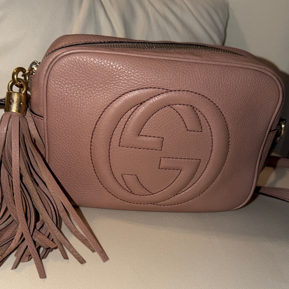 Gucci Leather Crossbody with Tassel